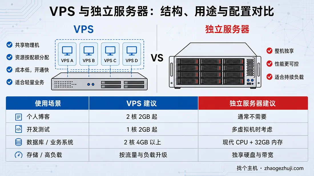 海外VPS适合做什么？常见用途与配置选择-找个主机